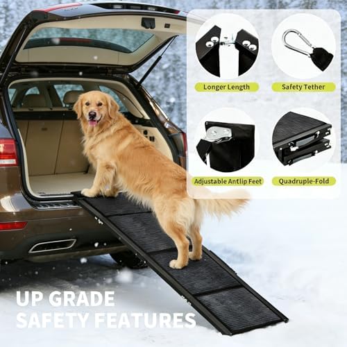 Garvee 20" Extra Wide Folding Dog Ramp - Image 3