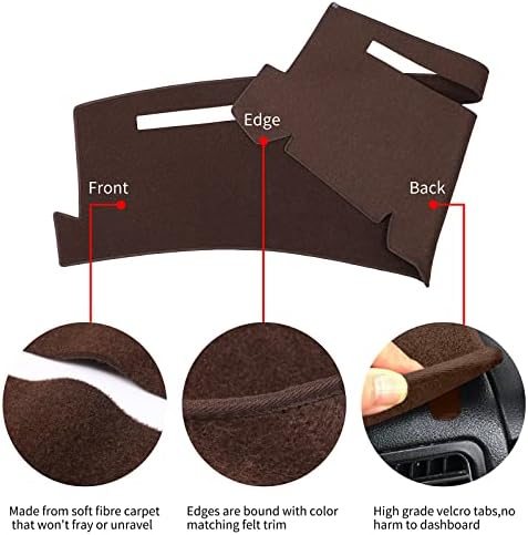 Dashboard Cover for Chevrolet Silverado 1500 2500 3500 1999-2006 Avalanche - Image 4