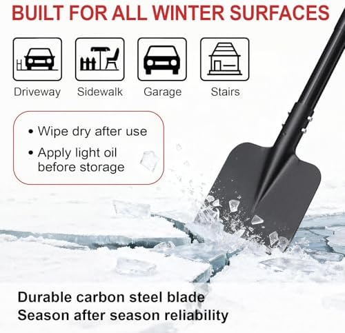 BREWIN TOOLS Adjustable 30–60” Heavy-Duty Ice Scraper and Ice Chopper - Image 6