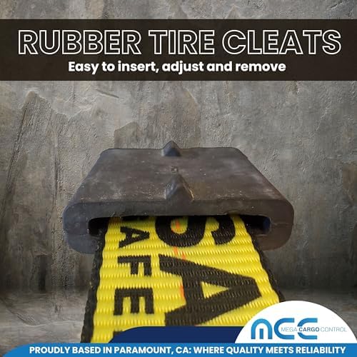 1PK Rubber Tire Cleats Tie Down Blocks - Image 6