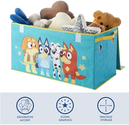 Bluey Collapsible Storage Trunk Durable Fabric Chest - Image 3