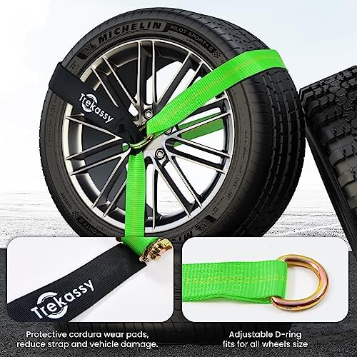 Trekassy 2in x 12ft Car Tie Down Straps - Image 5