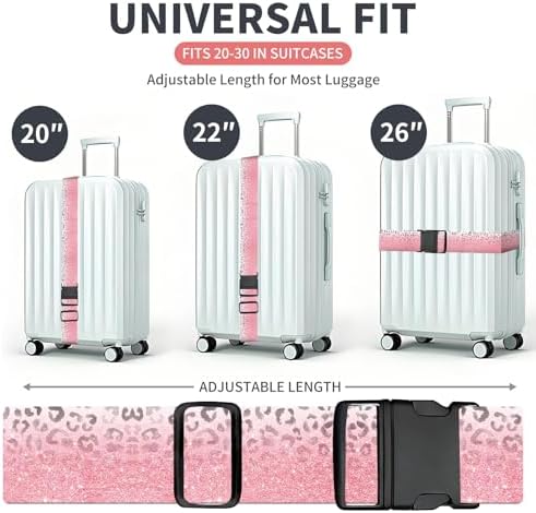 Luggage Strap for Suitcases Adjustable Travel Belt - Image 5