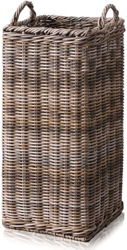 GlikCeil Rattan Umbrella Holder by GlikCeil