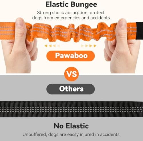 Pawaboo 2Pack Dog Car Seatbelt, 3-in-1 Dog Tether - Image 5