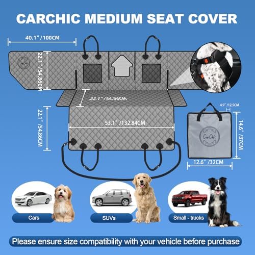 Dog Car Seat Cover for Back Seat - Image 5