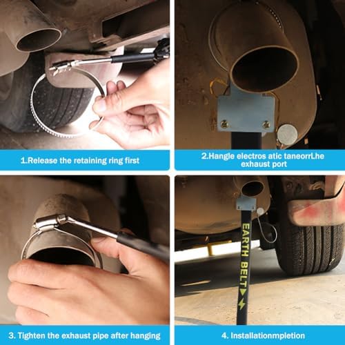 Car An-ti Static Strip Earth Belt Ground Wire Strap Car Electrostatic Strip - Image 7