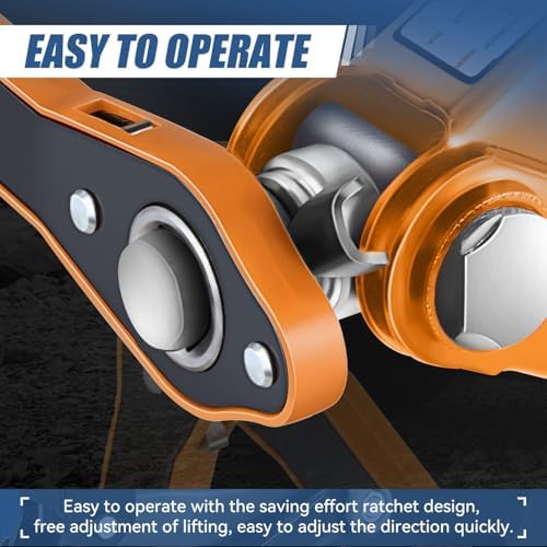 Auto Dynasty Scissor Jack, 2 Ton Portable Car Lift Jack, Quick Lift Car Tire - Image 5