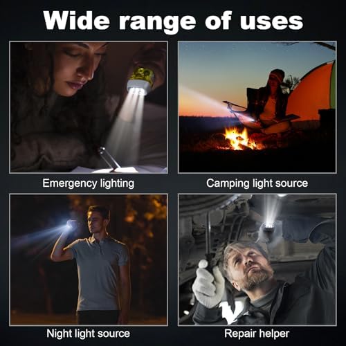 30 Pcs Hand Crank Flashlight 3 LED White Light Hand Press Torch No-Battery - Image 5