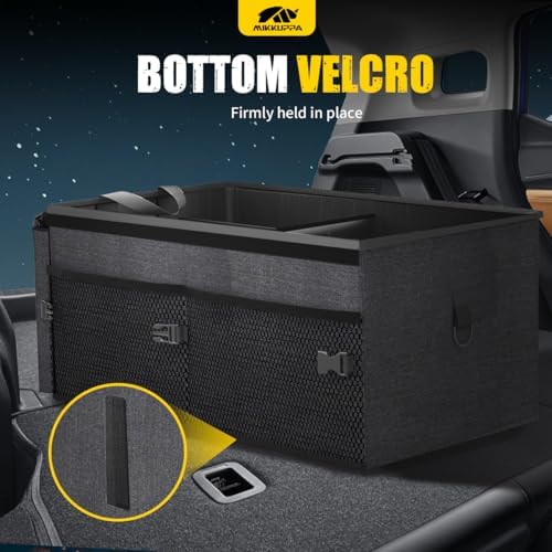 MIKKUPPA Car Trunk Organizer Set - 65L Collapsible Trunk Organizer - Image 5