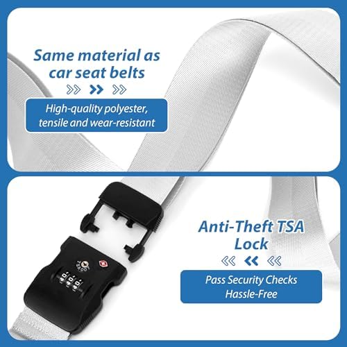 TSA Approved Luggage Straps - Image 6