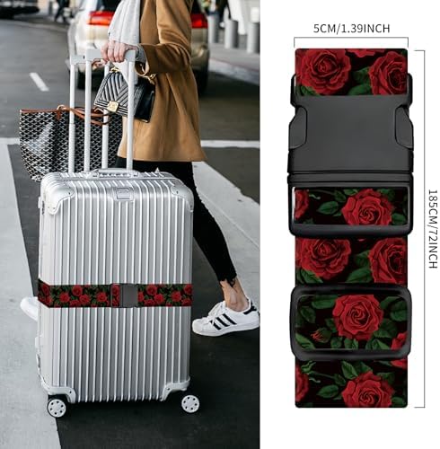 Luggage Straps for Suitcases, Heavy Duty Travel Belt - Image 3
