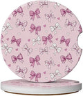 2 Pack Car Coasters for Cup Holders, Cute Car Accessories Interior by YeeCASE