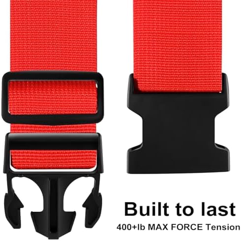 Luggage Straps for Suitcases TSA Approved-2 Pack Bright Personalized Luggage - Image 2