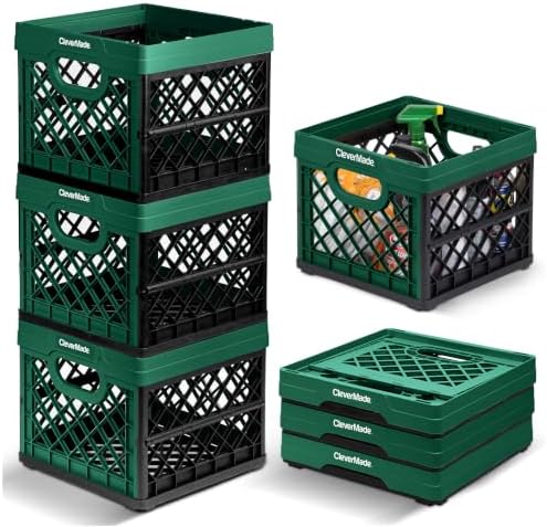 CleverMade Collapsible Milk Crates by CleverMade