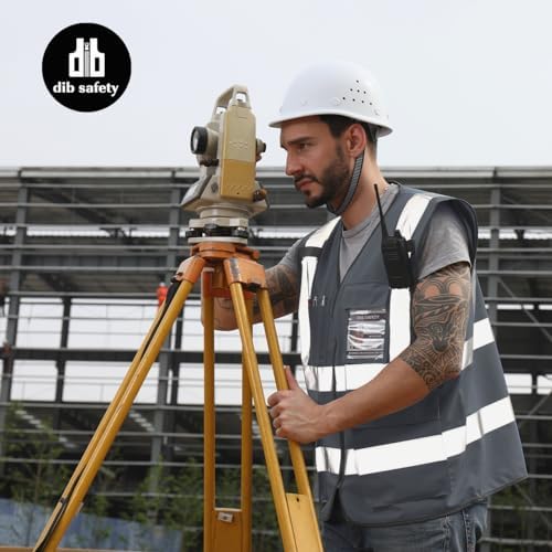 Dib Safety Hi Vis Reflective Safety Vest - Image 6