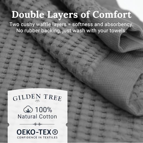 GILDEN TREE Bathroom Mat Absorbent Cotton Quick Dry - Image 2