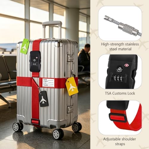 Luggage Straps for Suitcases - Image 6