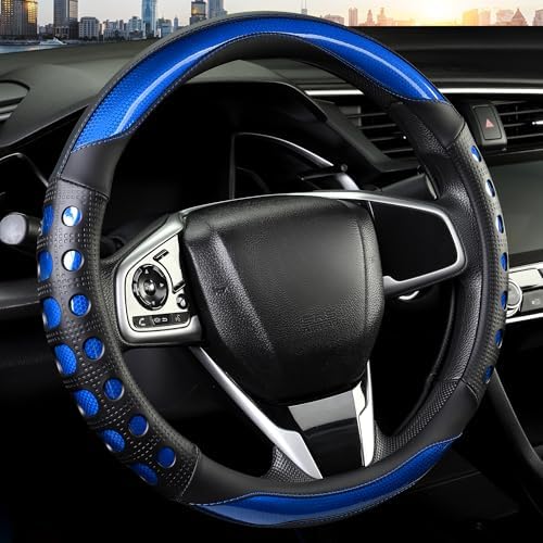 PU Leather Car Steering Wheel Cover by Unknown