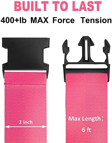 Chelmon Luggage Straps for Suitcases TSA Approved Travel Essentials 8 Pack - Image 2