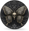 Black Skull Spare Tire Cover Dust-Proof Wheel Protector by Unknown