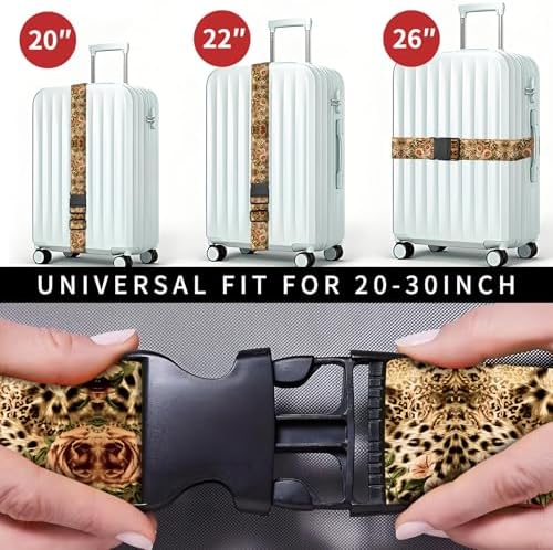 Luggage Straps for Suitcases, Heavy Duty Travel Belt - Image 4