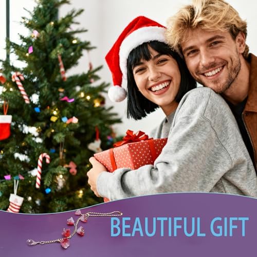 CASONA Glass Lily of the Valley Rearview Mirror Hanging Cute Car Decor - Image 6