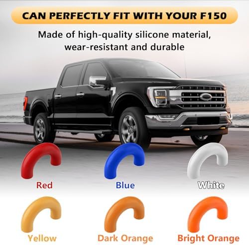 Tow Hooks Covers for F150 2004-2026/Bronco/Tundra Yellow - Image 3