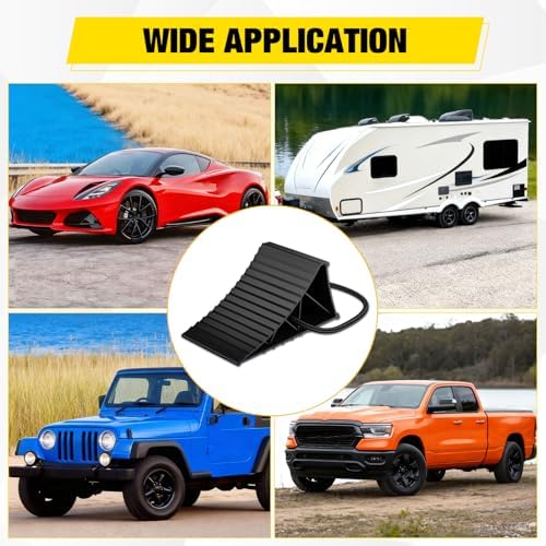 Nilight Wheel Chocks, Heavy Duty Wheel Stopper - Image 7