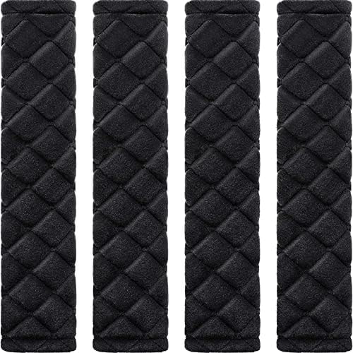 Tatuo 4 Pack Seat Belt Cover Extra Long Soft Pad by Tatuo