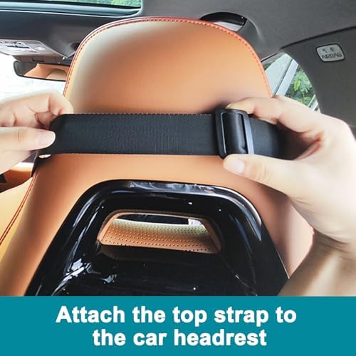 Vivifying Dog Car Seat Replacement Strap, 26-46.5 Inch Headrest Belt - Image 7