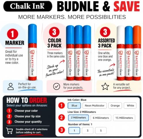 Chalk Ink High-Visibility Chalk Markers - Image 3