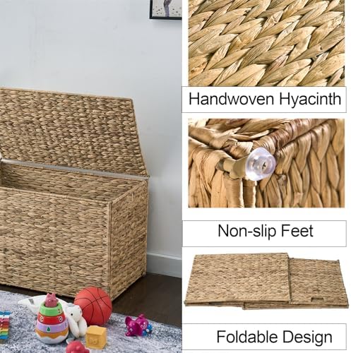Water Hyacinth Storage Basket - Image 5
