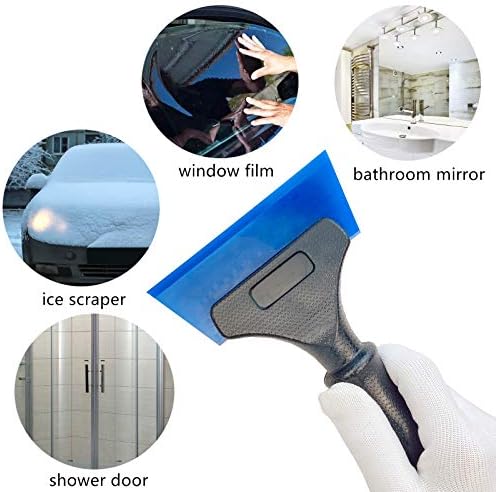 Heavy Duty Car Windshield Squeegee Rubber Shower Squeegee Water Blade Ice - Image 6