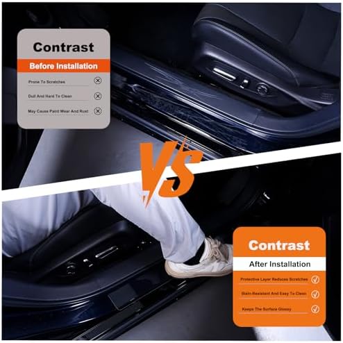 Car Door Sill Protector, Universal Door Entry Edge Guard & Scuff Plate Protector - Image 4