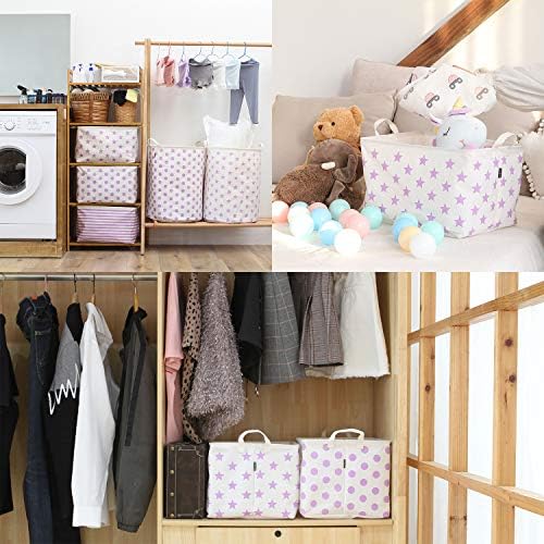 Sea Team Large Rectangle Open-Top Canvas Storage Basket - Image 4