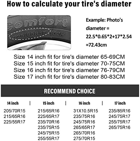 Spare Tire Cover for RV Trailer, Waterproof Leather Wheel Cover - Image 3