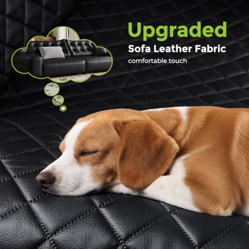 Dog Car Seat Cover for Tesla Model 3 Model Y, Scratch-Resistant Leather - Image 3