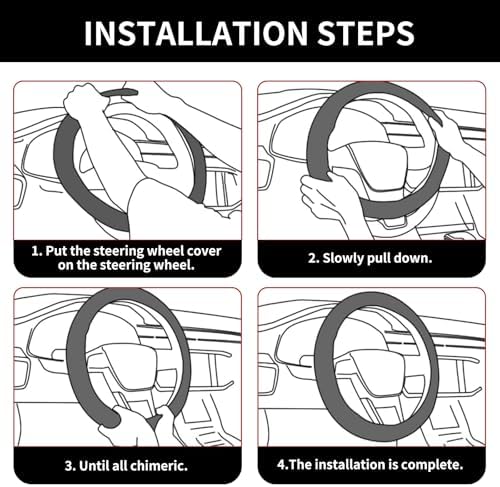 Car Steering Wheel Cover Full Surround - Image 6