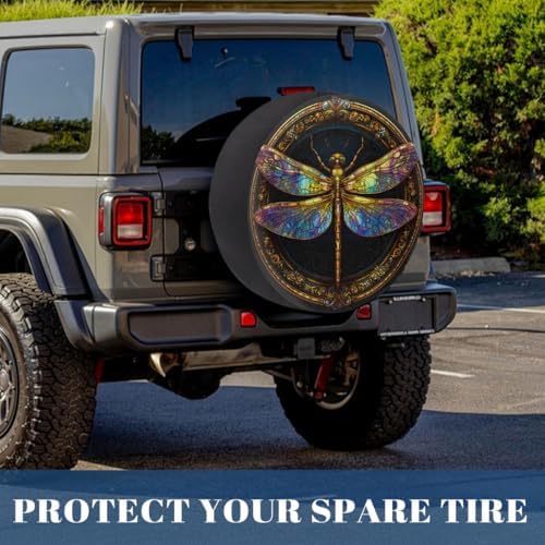 Dragonfly Spare Tire Cover Dust-Proof Spare Wheel Covers - Image 6