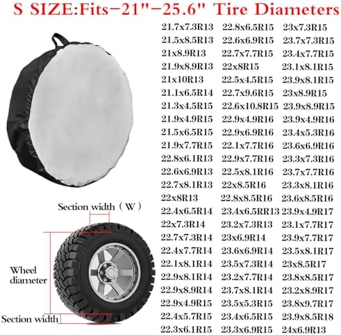 Bilisin 600D Oxford Spare Tire Covers - Image 2
