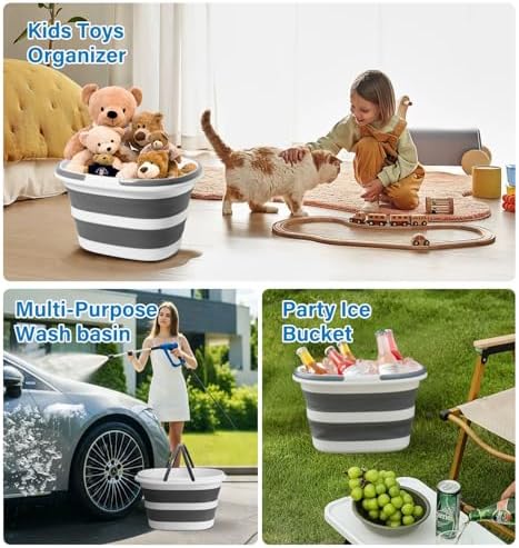 16L Collapsible Mop Bucket - Image 5