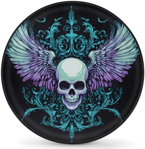 Cool Skull Gothic Spare Tire Cover Dust-Proof Wheel Protector by Unknown
