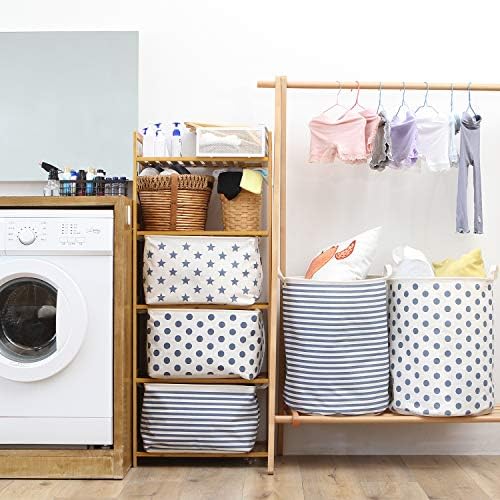 Sea Team Large Rectangle Open-Top Canvas Storage Basket - Image 4