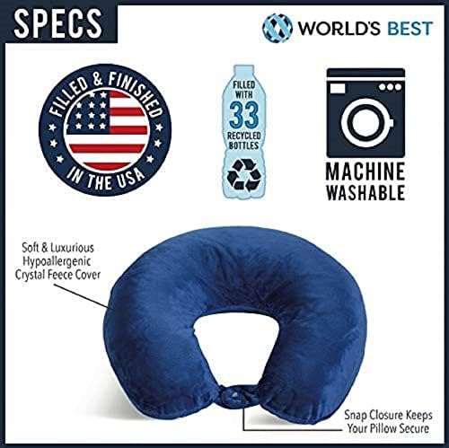 Wolf Essentials Adult Cozy Soft Microfiber Neck Pillow - Image 7