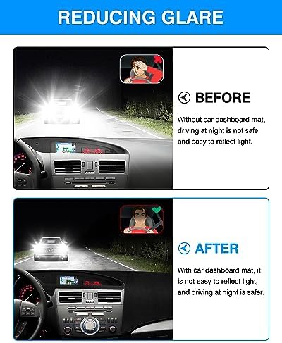 Autorder Dashboard Cover Mat for 2010-2013 Mazda 3 Sedan/Hatchback/MazdaSpeed3 - Image 4