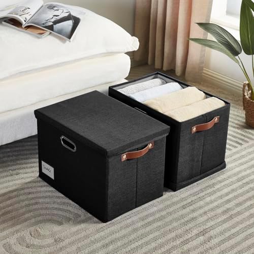 Roobyl 17" Large Fabric Storage Box - Image 2