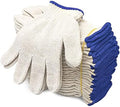 Evridwear Cotton Polyester String Knit Shell Safety Protection Work Gloves by Evridwear