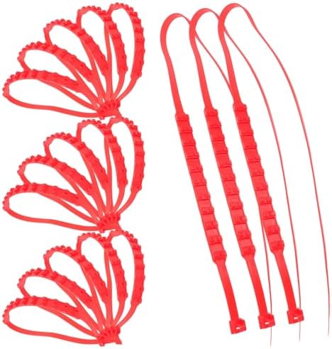 20 Piece Rubber Zip Tie Car Tire Snow Chains by WHAMVOX