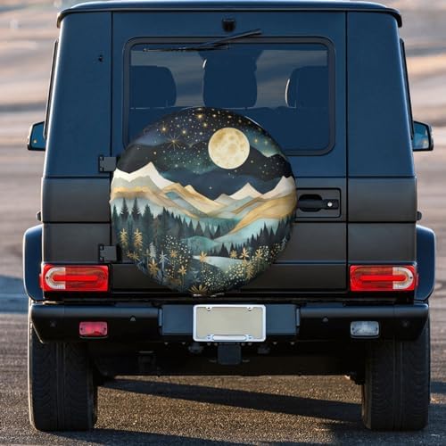 Mountain Natural Scenery Spare Tire Cover Wheel Protectors - Image 3
